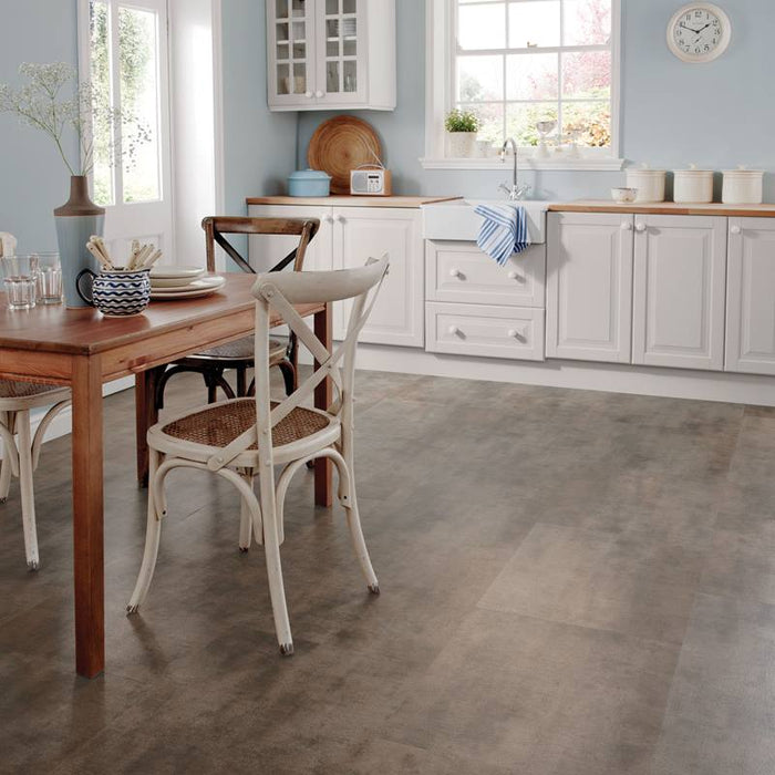 Karndean - LooseLay - 19.7 in. x 24 in. Stone Vinyl Tile - Arizona Installed