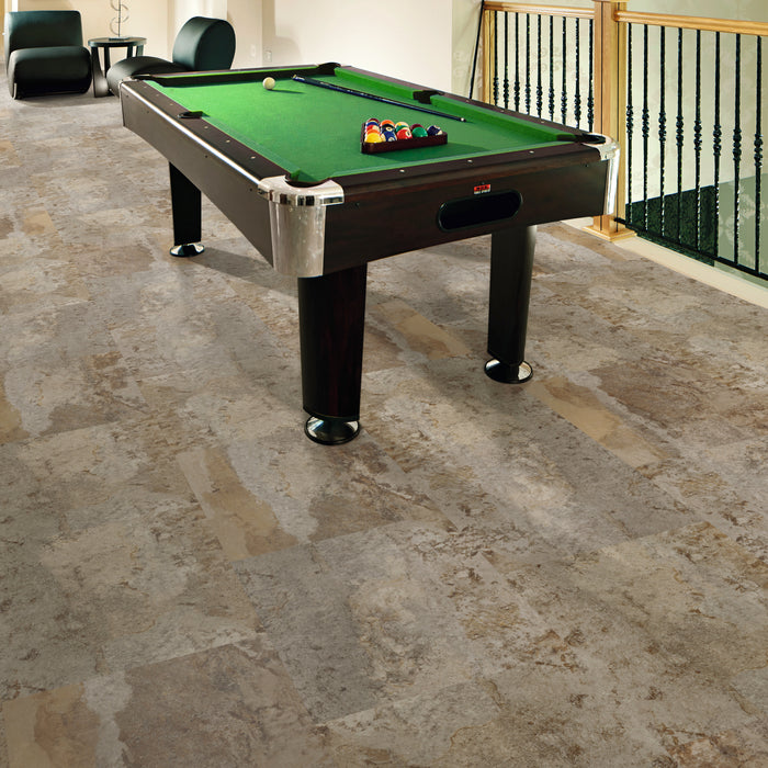 Karndean - LooseLay - 19.7 in. x 24 in. Stone Vinyl Tile - Georgia Installed