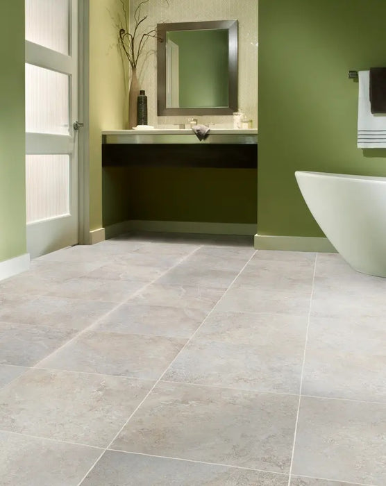 Mannington - ADURA Flex 18" x 18" Athena - Maiden's Veil floor installation