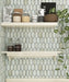 Maniscalco - Provence - Mini Provenzal 2 in. x 4 in. Porcelain Mosaic - Ambre Wall Install