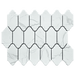 Maniscalco - Provence - Mini Provenzal 2 in. x 4 in. Porcelain Mosaic - Carrara