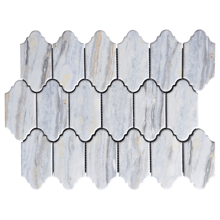 Maniscalco - Provence - Mini Provenzal 2 in. x 4 in. Porcelain Mosaic - Vallee Azur