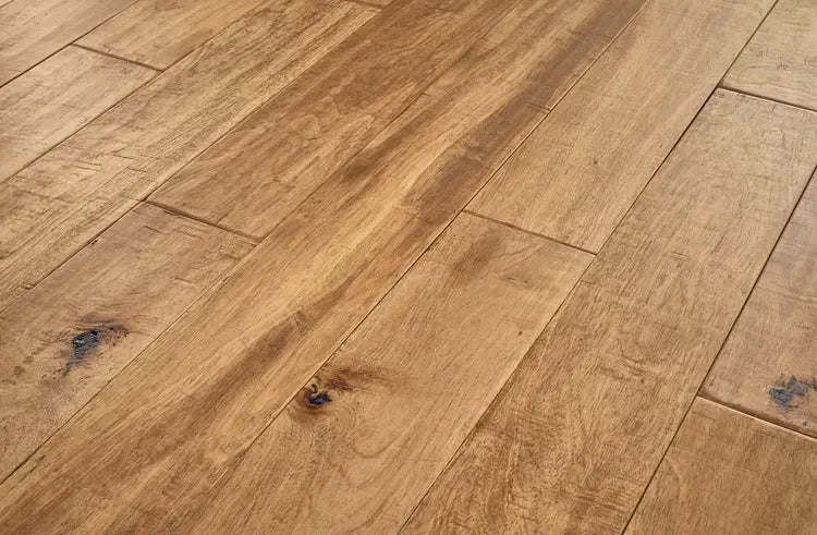 Mannington - Kodiak Collection - 5 in. Engineered Hardwood - Champagne Close View