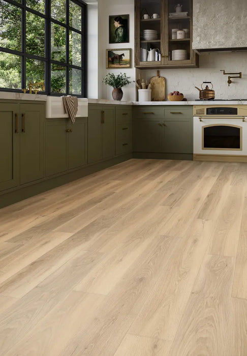 Mannington - ADURA® Max Luxury Vinyl Plank - Highland Oak - Loch View Room Scene