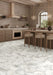 Mannington - Adura Apex - Artemis 13.6 in. x 11.8 in. Hexagon Luxury Vinyl Tile - Cloud Cover Room Scene