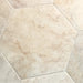 Mannington - Adura Apex - Luxxe 13.6 in. x 11.8 in. Hexagon Luxury Vinyl Tile - Pearl