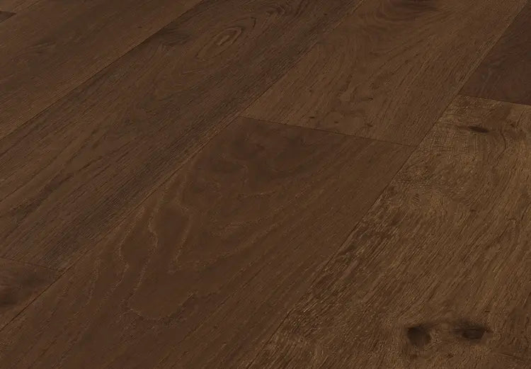 Mannington - Inferno Collection - 9 1/2 in. Engineered Hardwood - Cinder Close View