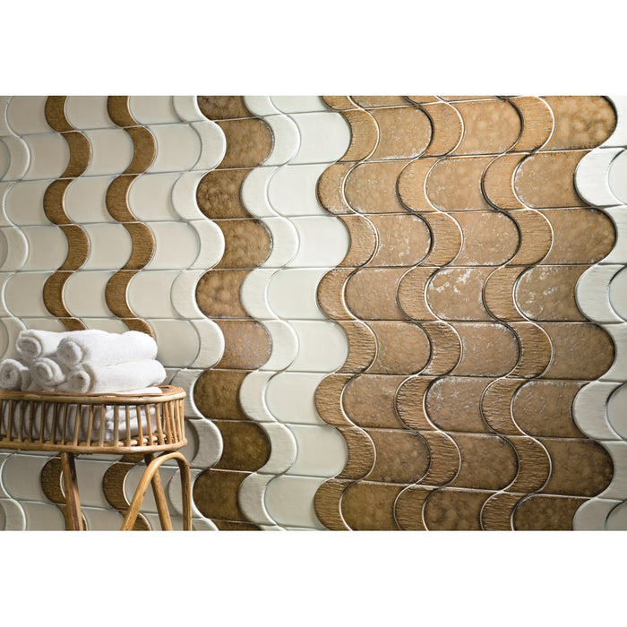 Emser Tile - Martel - 2 in. x 4 in. Porcelain Wall Tile - Bark Room