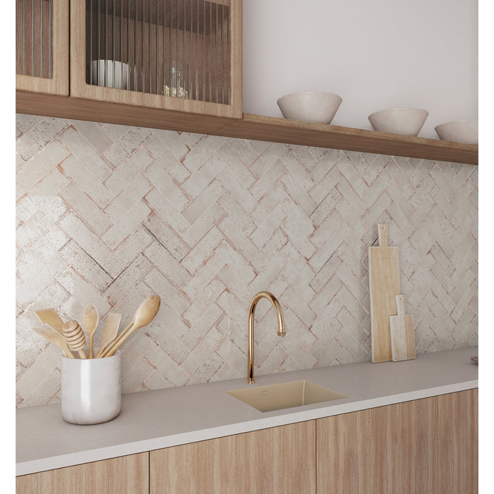 Emser Tile - Metamor - 3 in. x 8 in. Porcelain Wall Tile - Copan