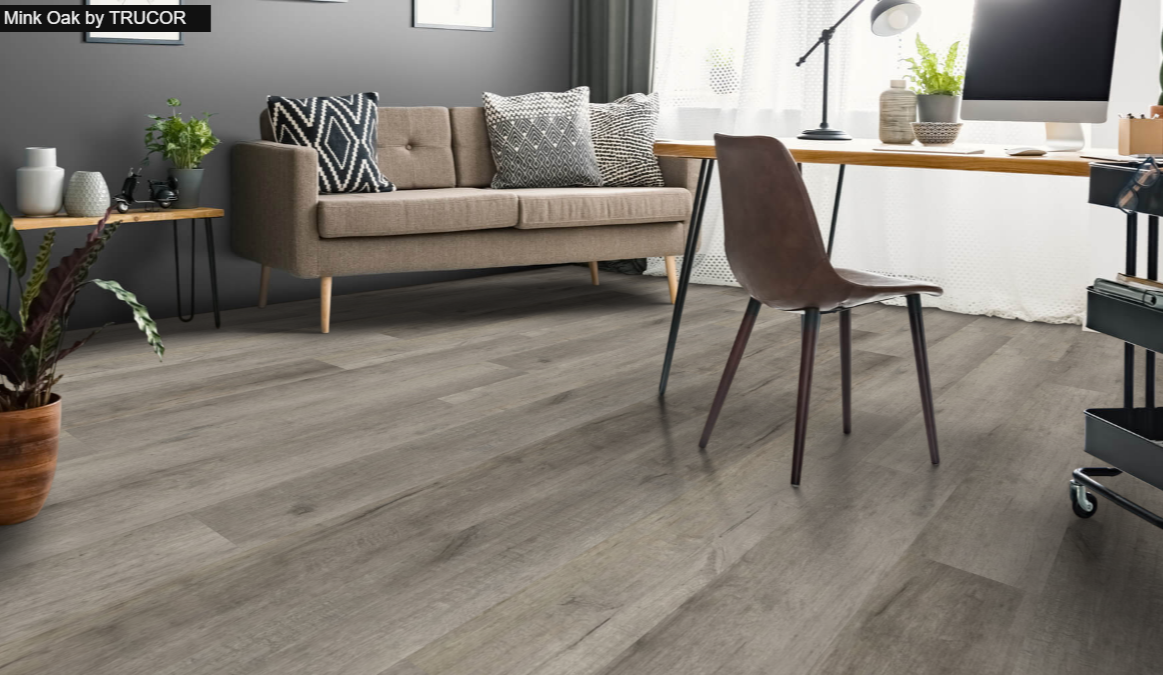 TRUCOR by Dixie Home - Prime Pinnacle - Mink Oak floor installation