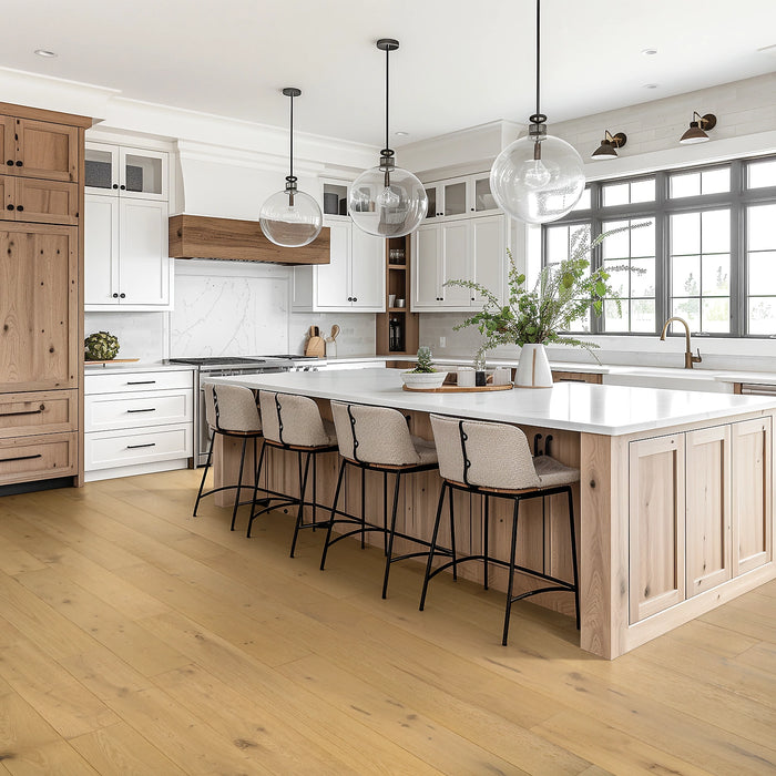 Mohawk - TecWood Enhanced | Madera Trace - Papyrus Oak Room Scene
