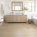 Mohawk - TecWood Enhanced | Madera Trace - Topeka Taupe Oak Room Scene