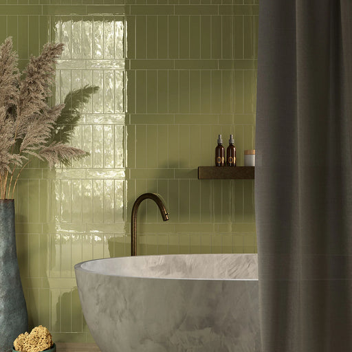 モモナチュラル SLIM WAGON TILE Daltile Wanderwise Swan 6 in