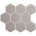 Bellagio - Nebula Collection Porcelain 3D Hex Mosaic - Vardian