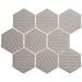 Bellagio - Nebula Collection Porcelain 3D Hex Mosaic - Perixo