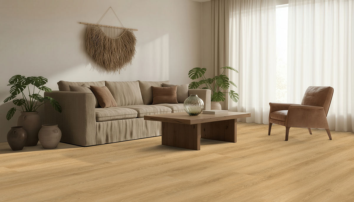 MSI - Nove Plus Luxury Vinyl Plank - Hyde Haven floor installation
