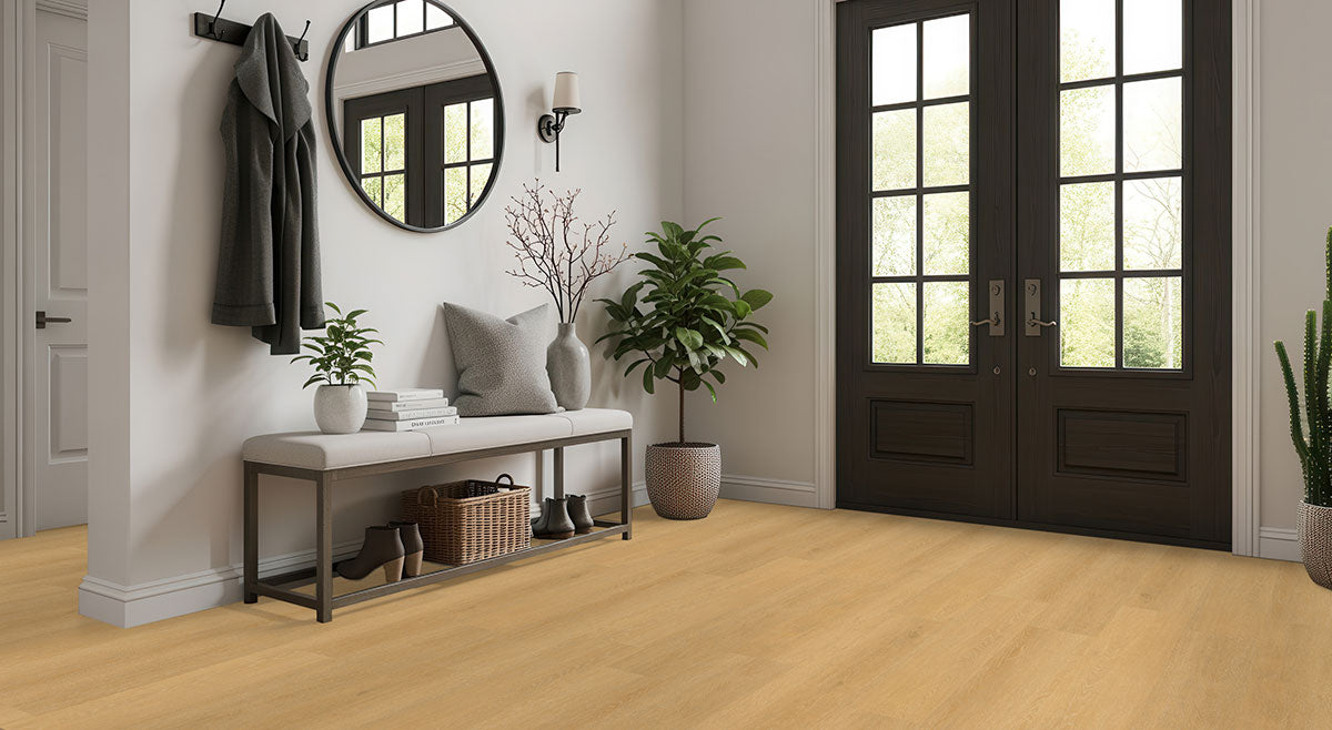 MSI - Nove Reserve Luxury Vinyl Plank - Selbourne floor installation