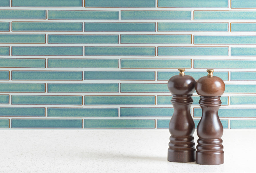 Emser Tile - Regala - 12" x 12" Porcelain Mosaic - Present Installed