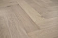 Mannington - Latitude Collection Park City Herringbone - Snowcap Close View