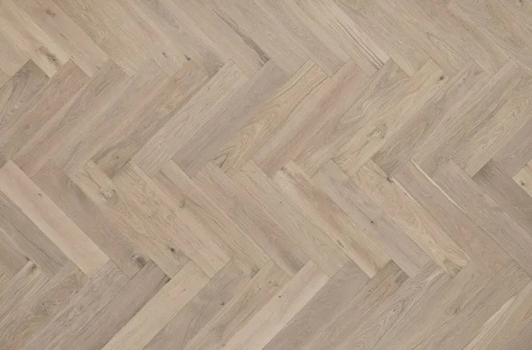 Mannington - Latitude Collection Park City Herringbone - Snowcap