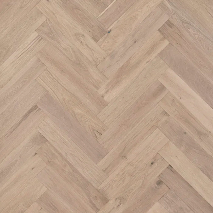 Mannington - Latitude Collection Park City Herringbone - Snowcap