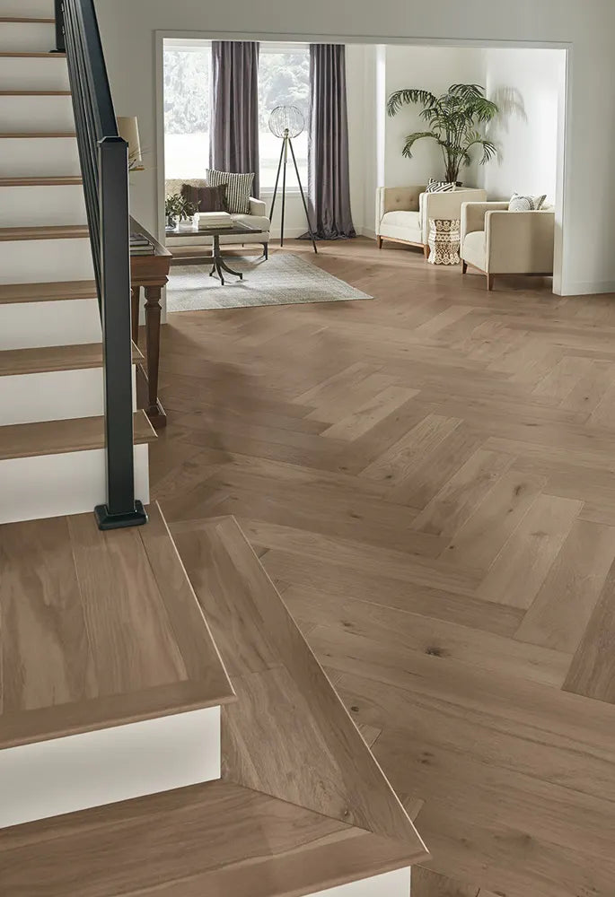 Mannington - Latitude Collection Park City Herringbone - Sundance Room Scene