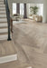 Mannington - Latitude Collection Park City Herringbone - Snowcap Room Scene