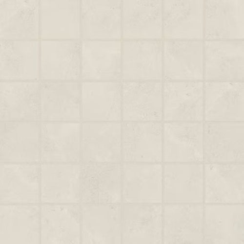 Marazzi - Modern Formation 2 in. x 2 in. Porcelain Straight Joint Mosaic - Peak White