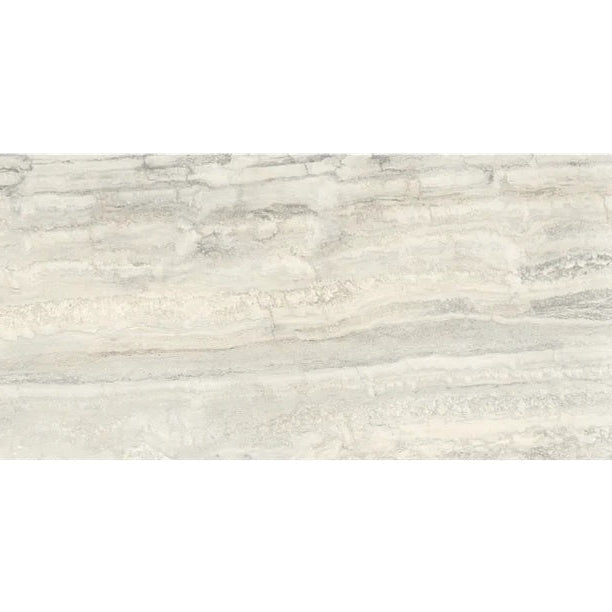 Arizona Tile - Invictus Vein Cut Series - 24" x 48" Matte Porcelain Tile - Pearl