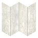 Arizona Tile - Invictus Vein Cut Chevron Matte Porcelain Mosaic - Pearl