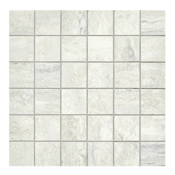 Arizona Tile - Invictus Vein Cut 2x2 Porcelain Mosaic - Pearl