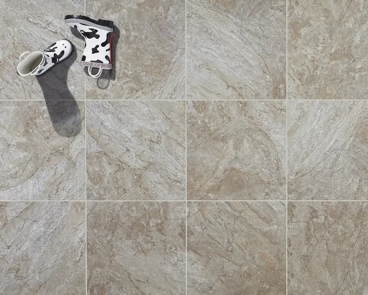 Mannington - ADURA Flex 18" x 18" Century - Pebble floor installation
