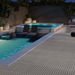 Emser Tile - Enhance - Radiant - 8" x 18" - Extruded Glazed Porcelain - Moon