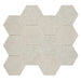 Arizona Tile - Intense 4" Hex Porcelain Mosaic - Perle