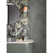 Emser Tile - Piante - 23 in. x 47 in. Porcelain Wall Tile - Jungle Installed