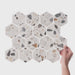 Marazzi - Curation 15 in. x 12 in. Polished Porcelain Hex Mosaic - Shore