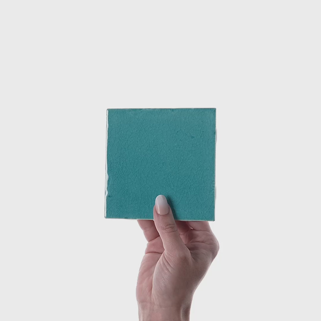 Daltile - Contempee Collection - 4 in. x 4 in. - Handcrafted Glossy Ceramic Wall Tile - Bonnet Video