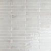 See MSI - Flamenco 2 in. x 18 in. Subway Tile - Princess White