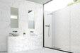 Happy Floors - Alsacia - 3" x 3" - Porcelain Tile Hexagon Mosaic - Natural wall installation