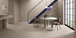 Happy Floors - Phase 24 in. x 48 in. Matte Porcelain Tile - Ecru floor and wall installation