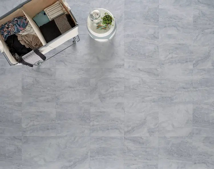 Mannington - ADURA Flex 18" x 18" Vienna - Quartz floor installation