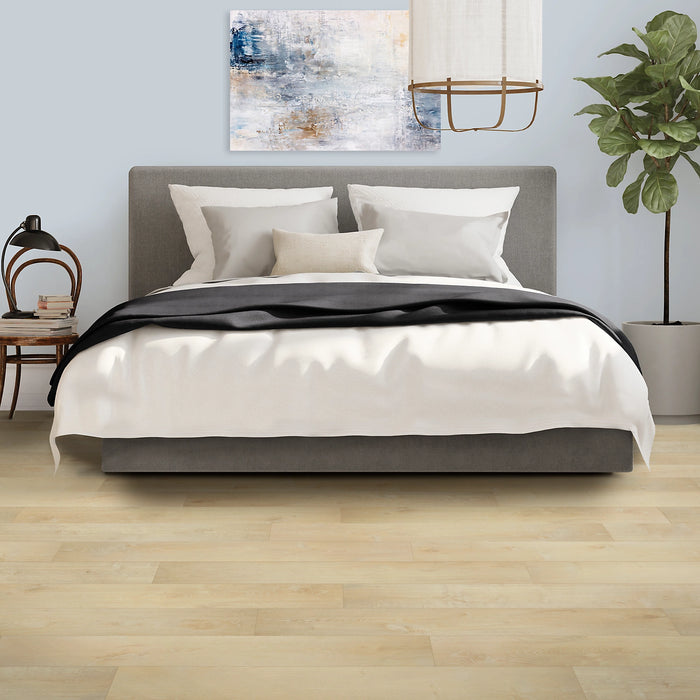 Quickstep - NatureTEK Plus - Abreeza Collection Laminate Flooring - Tapioca Oak Room Scene