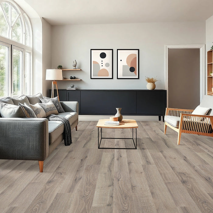 Quickstep - NatureTEK Plus - Colossia Collection Laminate Flooring - Garner Oak Room Scene
