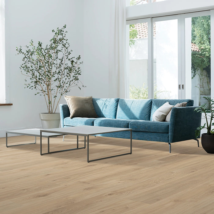 Quickstep - NatureTEK Select - Ellicott Point Collection Laminate Flooring - Parchment Oak Room Scene