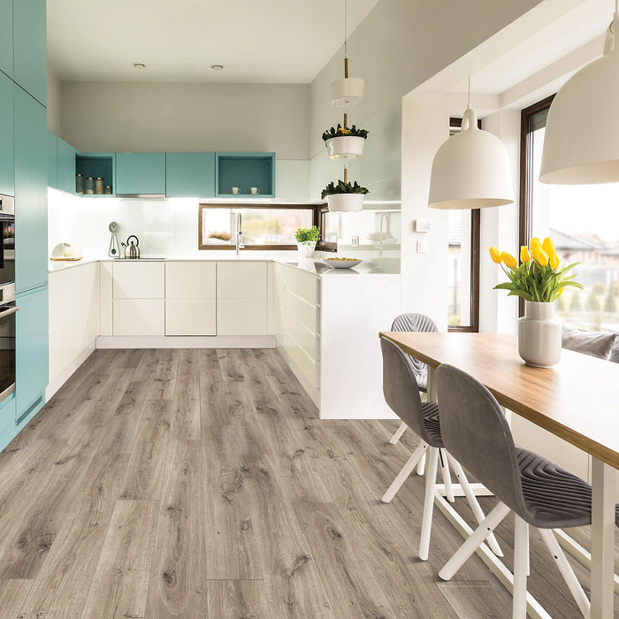 Quickstep - NatureTEK Plus - Vestia Collection Laminate Flooring - Rocky River Oak Room Scene
