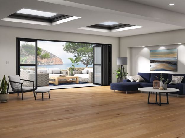 Robbins - Coastside Collection - 7&quot; W - Engineered Hardwood - Santa Cruz floor installation