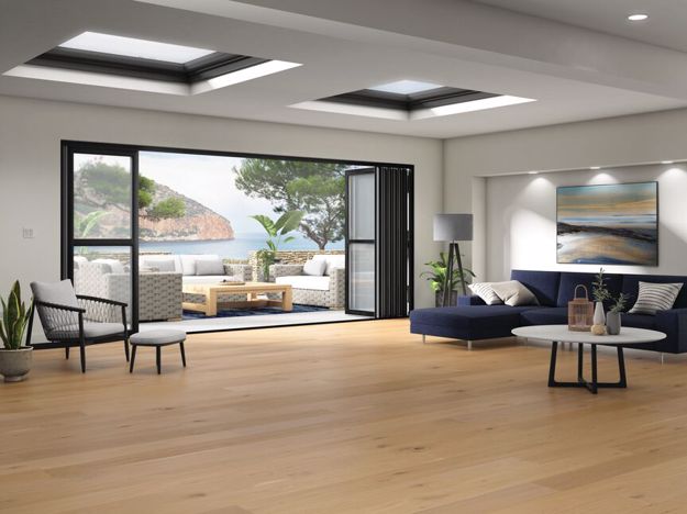 Robbins - Coastside Collection - 7&quot; W - Engineered Hardwood - Lover&#39;s Cove floor installation