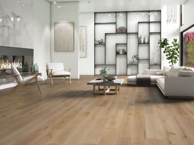 Robbins - Coastside Collection - 9" W - Engineered Hardwood - La Jolla Shores floor installation