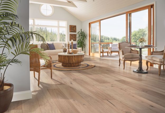 Robbins - Nature's Canvas Collection - 9" W - Engineered Hardwood - Artsy Escape floor installation