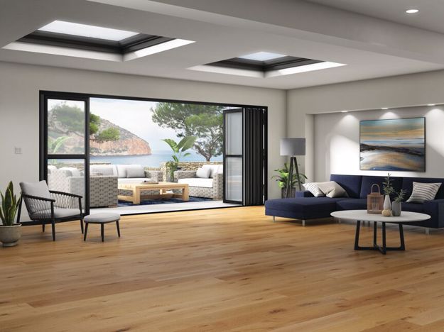 Robbins - Coastside Collection - 7" W - Engineered Hardwood - Half Moon Bay floor installation